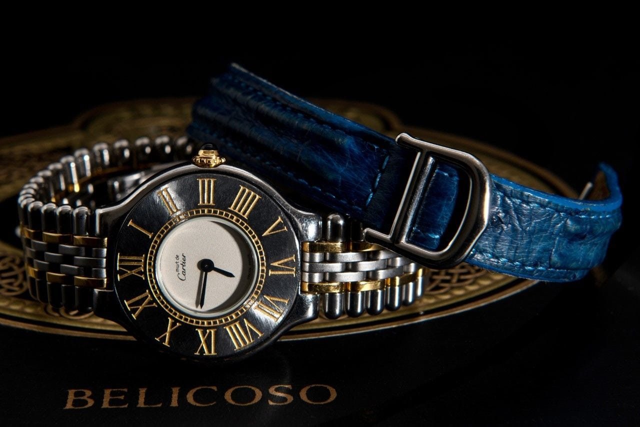 watch strap for cartier must 21