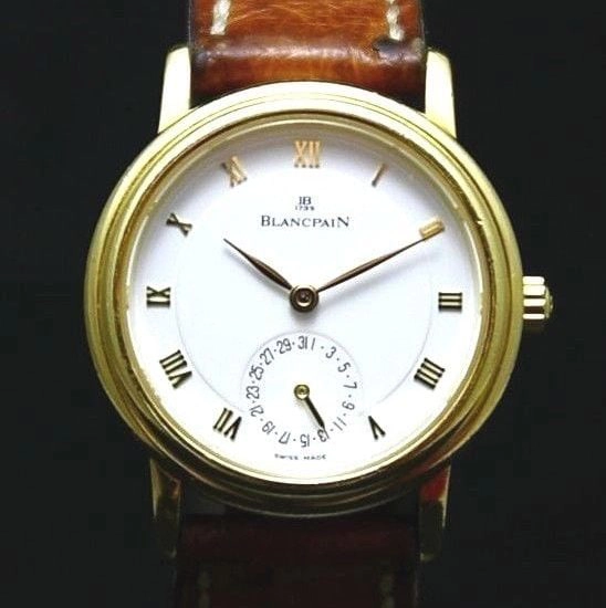 Blancpain Villeret Disk Calendar Automatic Cal.4795 18K Gold