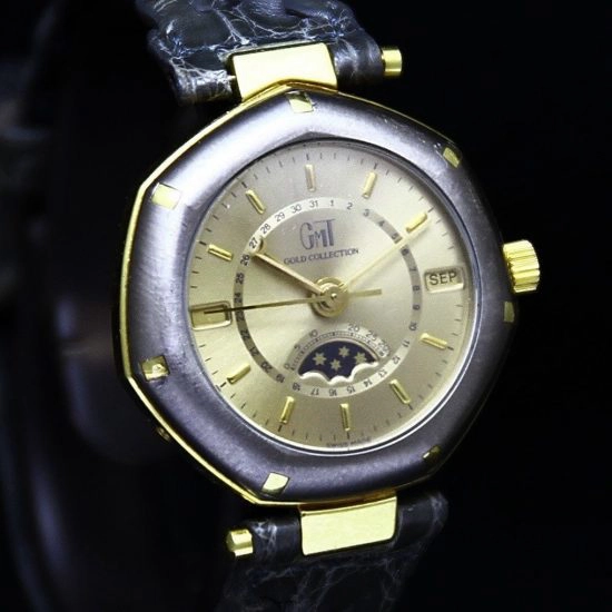 GMT Gold Collection Triple Calendar Moonphase