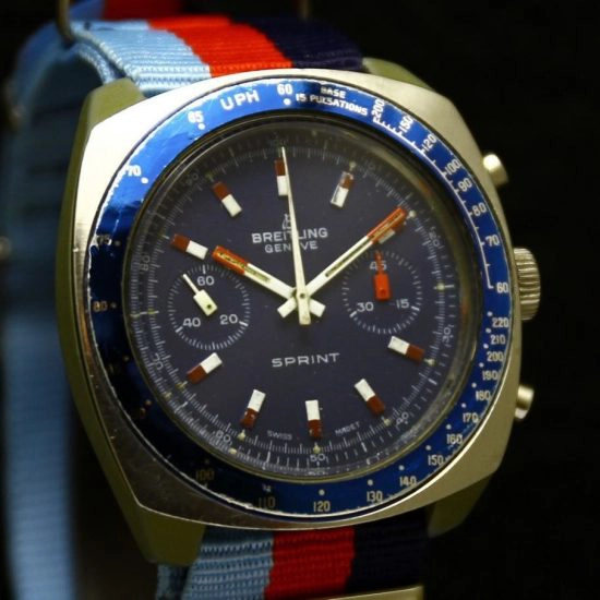 Breitling Sprint vintage Chronograph Valjoux 7733 Ref. 2116 Men's Watch